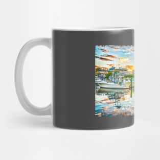 Falmouth Harbor Cape Cod Mug